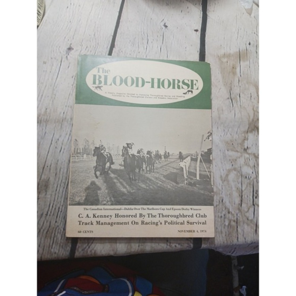 The Blood-Horse Magazine‎ November 4 1974 Thoroughbred Racing Breeding Vintage - Picture 2 of 8